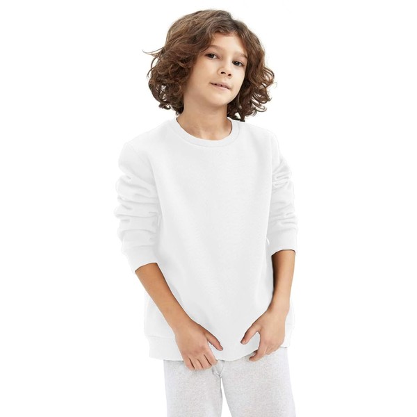 NetSetUK Sweatshirts for Kids Unisex Winter Back to School Crewneck