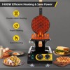 Dyna-Living Bubble Waffle Maker Commercial Bubble Waffle Machine, 1400W Egg