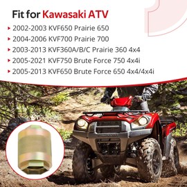JAVIK Front Differential Pinion Bearing Nut Tool Fit for Kawasaki KVF360 KVF650 KVF700 KVF750 Prairie 360/650/700 Brute Force 650/750 4x4/4x4i