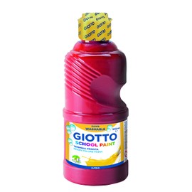 GIOTTO SCHOOL PAINT 250ML SCARLET RED