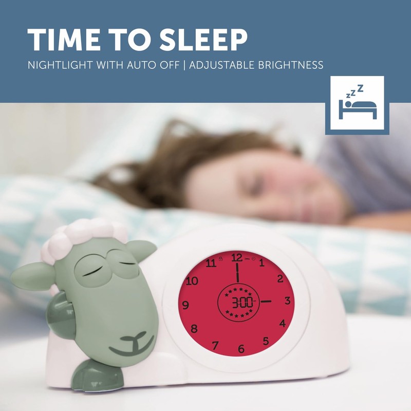 ZAZU Sam The Lamb Watch - Sleep Coach Clock and