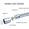 2M Anti-Kink Shower Hose - 304 Stainless Steel Extra Long