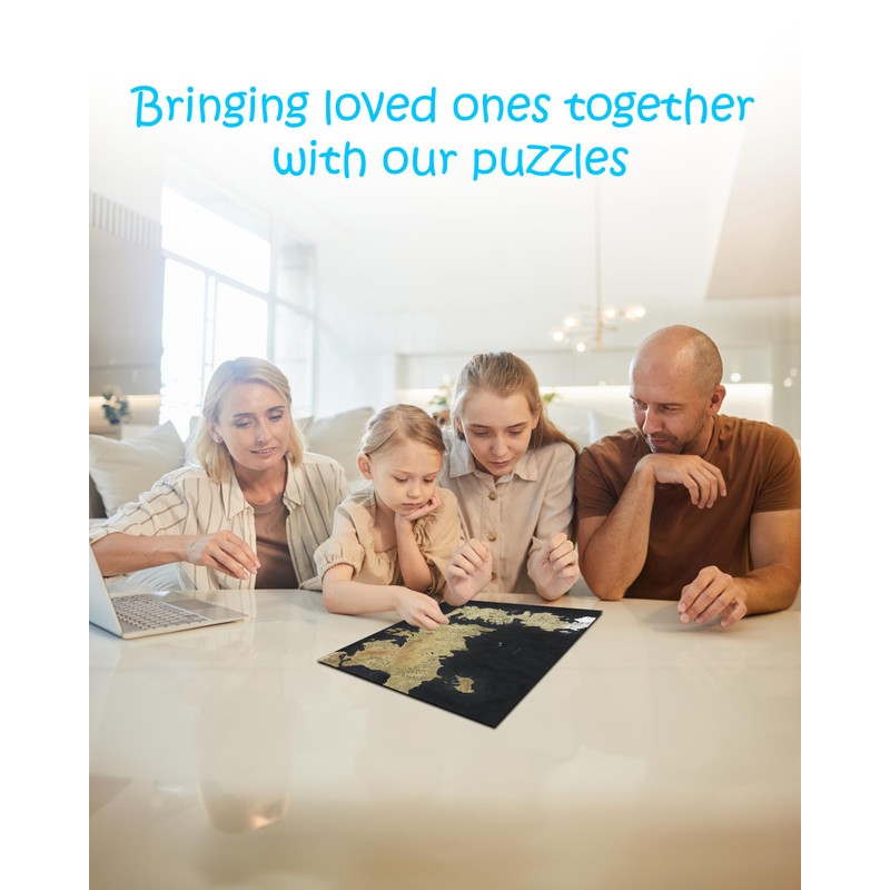 Crafthub Game of Thrones Wooden Puzzles for Adults – A3