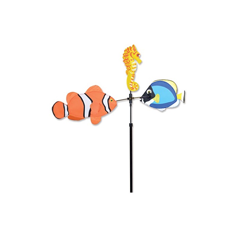 Premier Kites Single Carousel Wind Spinner - Fish