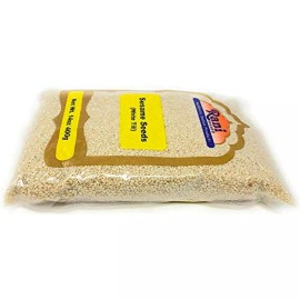 Rani Sesame Seeds Whole White, Hulled (Till) 14oz (400gm)
