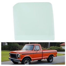JMTAAT Front Door Window Glass Compatible with 1980-1986 Ford F100 F150 F250 F350 F600 F700 F800 2 Door & 4 Door Side Door Glass Light Green Tempered Glass Left Driver Side