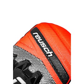 Reusch Worldcup Warrior R-TEX XT Junior - Guanti da corsa caldi per bambini e ragazzi, impermeabili, antivento e traspiranti, con protezione per le caviglie, imbottitura per dita e palmo in pelle di