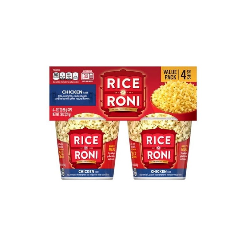 Rice-a-Roni 4pk Cups- Chicken