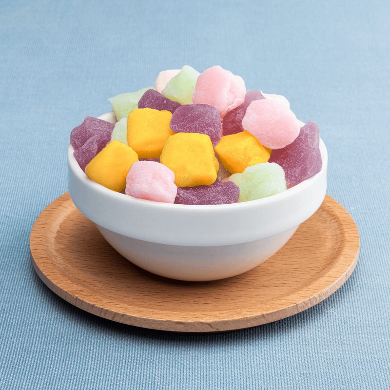 TEA ZONE B3007a 10.6 oz Rainbow Mini Mochi Bag