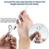 ZIUZI 6.6FT Adjustable Picture Hanging Wire, Heavy-Duty Stainless Steel Wire