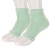 Pink Moisturizing Hand Gloves Touch Screen Prevent Cracked Skin Green
