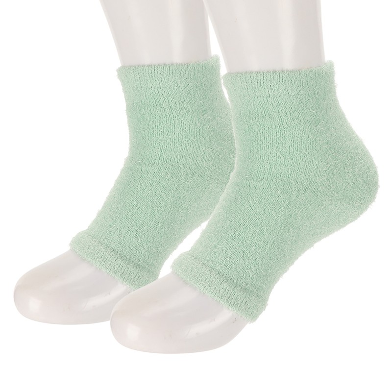 Pink Moisturizing Hand Gloves Touch Screen Prevent Cracked Skin Green