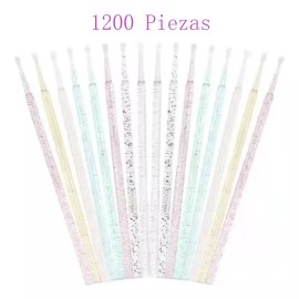 noved 1200 Piezas Microbrush  Extensiones De Pestañas