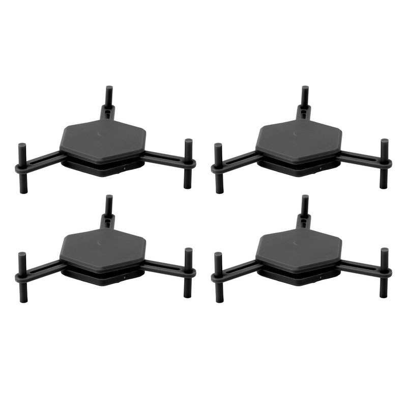 4Pcs Hexagonal Coaster Stylish Adjustable Multipurpose Hexagonal Coasters for Drinks