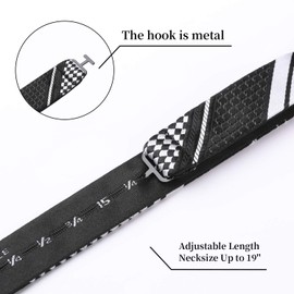 HISDERN Mens Gold Orange Black Bow Ties Floral Self Tie Bow Tie and Pocket Square Jacquard Silk Bowtie Formal Tuxedo Wedding Bowties Handkerchief Set