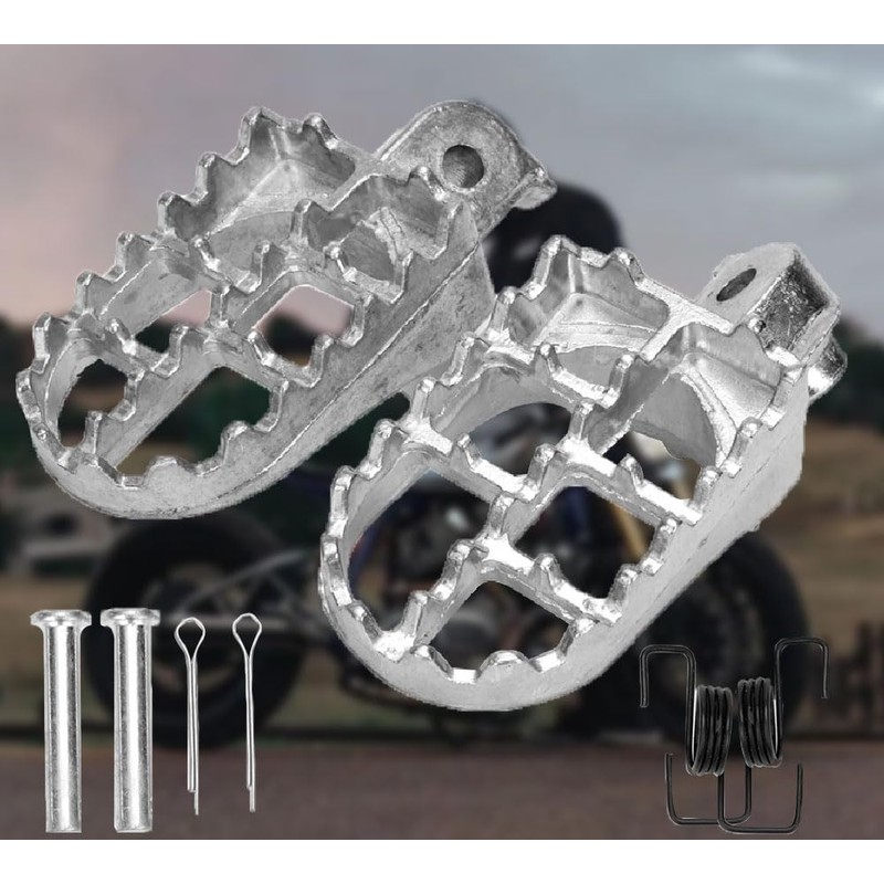 Xiaozuoyue Foot Pegs Foot Step Wide Step, Fit PW50 PW80
