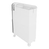 ILWorkTLs 3 Tier Slim Bathroom Storage Cabinet with Toilet Paper