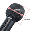 Sanwa Supply MM-SPHMC1BK Microphone Cover (100 Pieces) Non-Woven Fabric