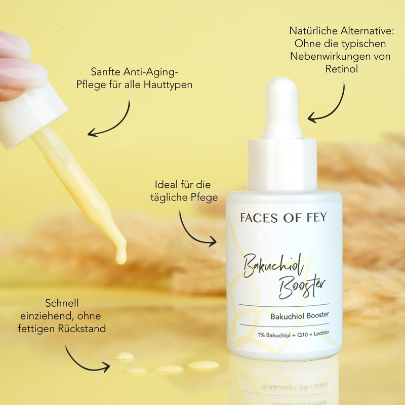 Bakuchiol Serum - Anti Ageing Serum Booster - 1% Bakuchiol