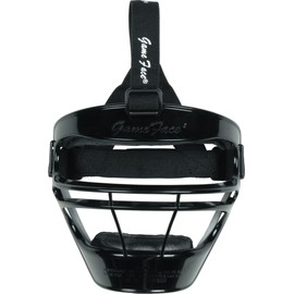 Markwort Game Face Sports Safety Mask, Black, Medium