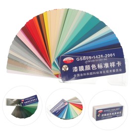 FAVOMOTO 1 Set Paint Color Card Standard Sample Cards Sample Cards Standard Color Painting Samples Chips Paint Bulk Sample Card Paper