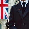 Lesonwo Red Union Jack Flag Pin Badge, 2 Pack, 30mm
