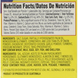 Maggi Chicken Flavor Bouillon Cubes 2.82 Oz. - 2 Pack