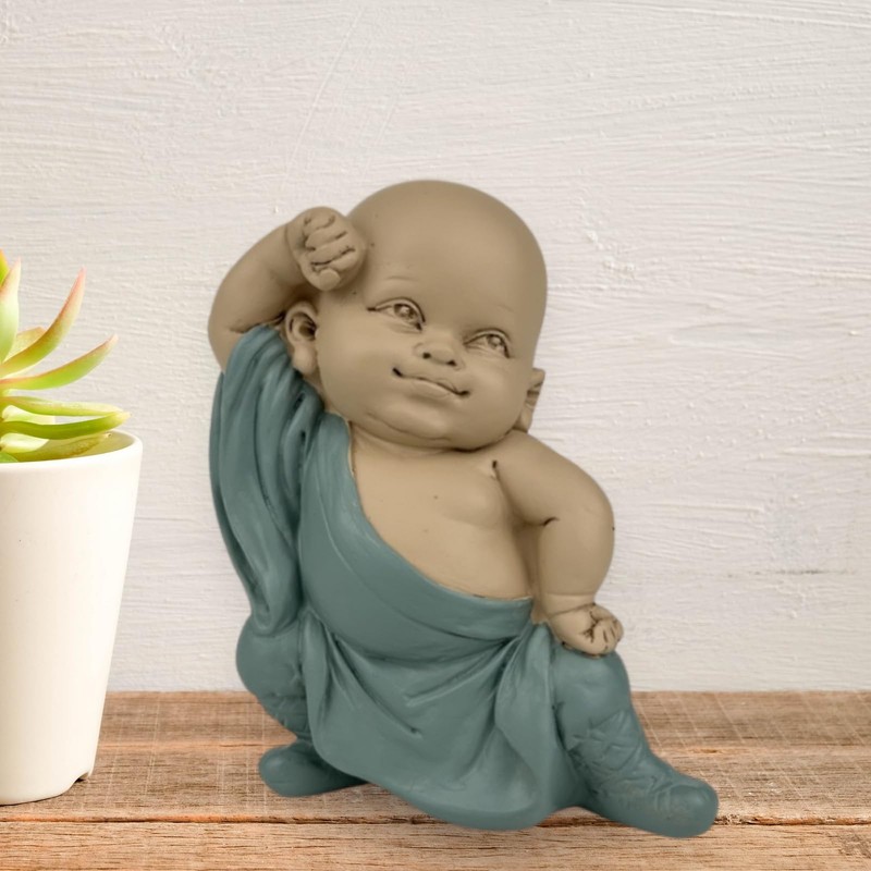 Typical Buddha Statue - GongFu 2 - Baby Buddha Symbolically