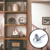 30pcs Shelf Support Pegs Replacement Accessories, Zinc Alloy Bookshelf Pegs