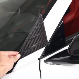 Ynei Real Carbon fiber Spoilers Buffeting Wind Deflector Fits 2020-2024 Corvette C8