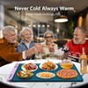 Food Warmer Silicone Electric Warming Tray - Rapid Heating, Precise