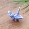 AIMALL Japanese Ceramic Chopstick Rest, Handmade Paper Crane Design Chopstick