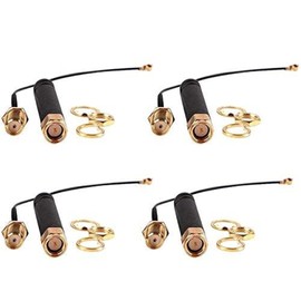 4Pcs for Lora Antenna 868-915Mhz,U.Fl Ipex to SMA Pigtail Antenna 3Dbi for WiFi Esp32 Lora Module and Internet of Things