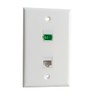 BUPLDET SC/APC Fiber Optic and Ethernet CAT6 Wall Plate -