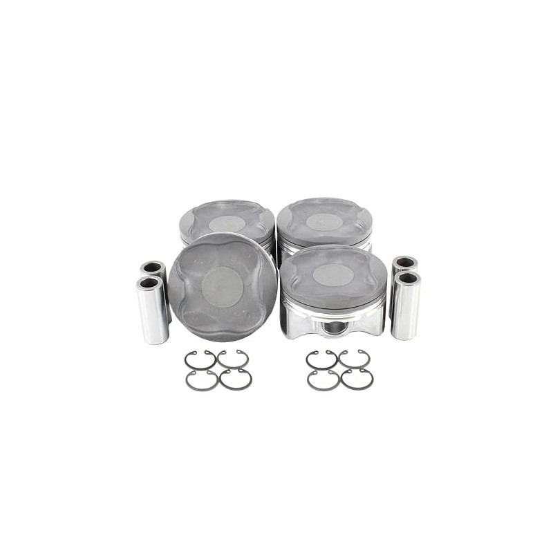 DNJ P928 Piston Set Standard for 2008-2019 Pontiac, Scion, Toyota