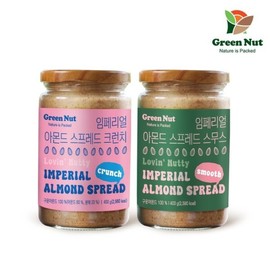 T임페리얼 아몬드 스프레드 400g3병 크런치) T Imperial Almond Spread 400g (3 Bottles Crunchy)