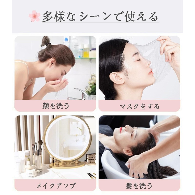 Foruirui Hair Band, Face Wash, Headband, Cute, Wrist Band Included,