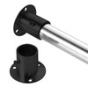 8 Packs Stainless Steel Wall Mount Pipe Bracket Pole Sockets