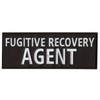 FUGITIVE RECOVERY AGENT Large XL 10'x4' Body Armor Plate Carrier
