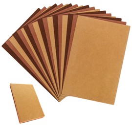 Brown Felt Fabric, 18 Pieces Felt Sheets for Crafts Brown Felt Sheets Soft Felt Sheets Thick Felt Pack Stiff Tan Felt Sheets 12 X 8 Inch Felt Fabric Sheets for Crafts Fabric DIY Projects, 3 Colors