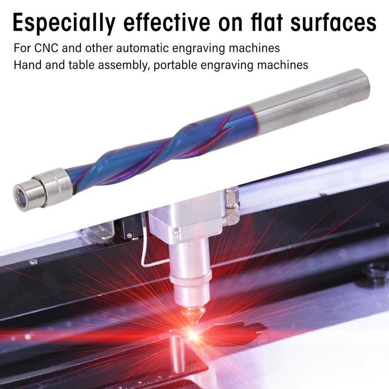 Flush Trim Bit Up Cutter CNC Spiral Milling Router 1/4