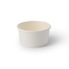 BIOZOYG 50 x Ice Cream Cups Cardboard 150 ml White