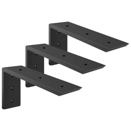 ZWanPing 3 Pcs Countertop Support Brackets 10 Inch,L Brackets Heavy Duty Outdoor 10" x 6" x 2.5",Corbels for countertops/Granite/Quartz/Wood/Concret/Laminate Countertops