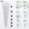 Solid Rubber Stopper,18 pcs White Rubber Corks Plugs Odor Control
