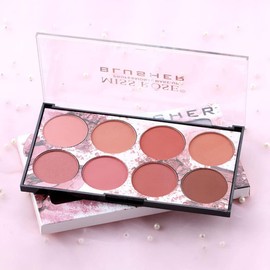 makeup palette Blush Palette Makeup Blush Cream Face Powder Blusher with 8 42G