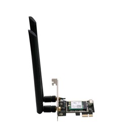 D-Link DWA-X582 AX3000 Wi-Fi 6 PCIe Adapter with Bluetooth 5.0 (MU-MIMO, Dual Band, Removable High-Gain Antenna, WPA3, with Low Profile Mount, Compatible with Windows)