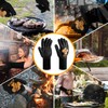 Reinalin Barbecue Gloves, Heat Resistant up to 800°C, Oven Gloves,