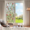 ALIUNI Stained Glass Window Film, Window Privacy Film Frosted Faux