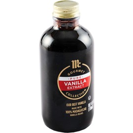 McCormick Gourmet Collection Vanilla Extract, Pure, Crafted with 100% Madagascar Beans, Make All Baking Occasions Special with Our Best Vanilla, 4 fl oz