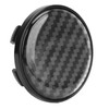 4pcs Wheel Center Caps Plastic Universal Carbon Fiber Style Center